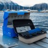 Outin Nano Portable Espresso Machine - Ocean Blue + cestovní obal