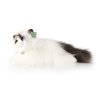 Rappa Plyšová kočka ragdoll ležící 35 cm ECO-FRIENDLY