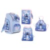 Školní set sada Lilo a Stitch 4 ks Anatomický školní batoh aktovka, penál, sáček, zástěrka 13243/04