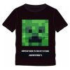 CHLAPECKÉ TRIČKO MINECRAFT černé (Velikost 140)