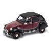 Welly Citroen 2CV 6 Charleston 1:24 černá burgund