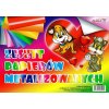 Barevné papíry B4/8 ks metaliza 80g