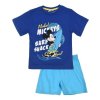 Komplet tričko a kraťasy Mickey Mouse > varianta 2141 modro - sv. modré
