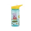 plastova hranata flasa s vysuvnou slamkou peppa pig tritan 530ml 41214
