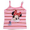 DÍVČÍ TRIČKO - TOP NA RAMÍNKA MINNIE MOUSE růžové (Velikost 92)