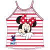 DÍVČÍ TRIČKO - TOP NA RAMÍNKA MINNIE MOUSE růžové (Velikost 92)