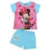 DÍVČÍ LETNÍ KOMPLET - TRIČKO A ŠORTKY MINNIE MOUSE modrý (Velikost 92)
