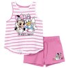 DÍVČÍ LETNÍ KOMPLET - TRIČKO A ŠORTKY MINNIE MOUSE (Velikost 98)
