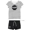 DÍVČÍ LETNÍ KOMPLET - TRIČKO A ŠORTKY NASA (Velikost 116)