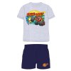 CHLAPECKÉ LETNÍ PYŽAMO BLAZE, PLAMÍNEK A ČTYŘKOLÁCI modré (Velikost 122)