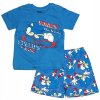 CHLAPECKÉ LETNÍ PYŽAMO SONIC modré (Velikost 98)