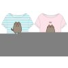 DÍVČÍ/DÁMSKÉ TRIČKO NA SPANÍ KOČIČKA PUSHEEN RŮŽOVÉ (Velikost L)