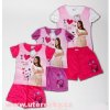 Letní komplet tričko a kraťasy Violetta > varianta 02-fialové rukávy > 116
