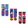 Dětské Disney ponožky Mickey Mouse balení 3ks > varianta 0842 > 31-34