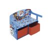 detsky dreveny nabytok 3v1 paw patrol lavicka box na hracky stolik pw12898