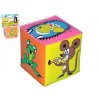 Pískací kostka Krtek plast 7x7cm