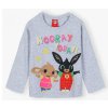 Dívčí tričko Bing dlouhý rukáv šedé (Velikost 92)