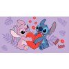 Osuška Lilo and Stitch Kiss