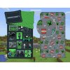 JERRY FABRICS Sada Povlečení a prostěradlo Minecraft Survival Mode
