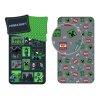 JERRY FABRICS Sada Povlečení a prostěradlo Minecraft Survival Mode