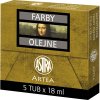 profesionalna olejova farba artea 18ml burnt umber hneda spalena 83410968
