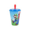 detsky pohar so slamkou super mario 430 ml 21430
