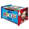 detsky dreveny nabytok 2v1 mickey mouse lavica box na hracky wd14005