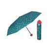perletti damsky skladaci dazdnik fantasia heart zelena 26233
