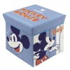 ulozny box s vrchnakom taburetka 2v1 mickey mouse wd14433