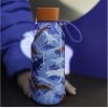 quokka kids solid nerezova flasa termoska s putkom dinosaur 330ml 40141