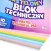 pastelove farebne papiere a4 astrapap 10 listov 170g m2 106022003