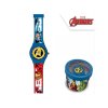 chlapcenske hodinky v plechovej krabicke avengers mv15782