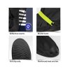 kvalitne nepremokave navleky na obuv perletti travel lime velkost s 36 39 95012