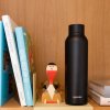 quokka solid nerezova flasa termoska jet black 850ml 40212