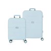 sada luxusnych abs cestovnych kufrov 70cm 55cm pepe jeans accent azul 7699534