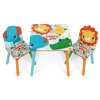 detsky dreveny stolik 2 stolicky fisher price fp10298