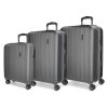 movom wood antracite sada luxusnych abs cestovnych kufrov 75cm 65cm 55cm 5319462