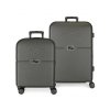 sada luxusnych abs cestovnych kufrov 70cm 55cm pepe jeans accent antracita 7699531