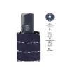 damsky plnoautomaticky dazdnik perletti technology piatto 21776