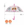 detsky reflexny dazdnik perletti cool kids pets transparent 15635