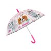 detsky reflexny dazdnik perletti cool kids pets transparent 15635