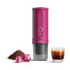 outin nano portable espresso machine crimson red