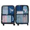 sada cestovnych organizerov lilo stitch 8 dielna modra wd16714