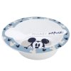 detsky plastovy riad 2ks mickey mouse baby blue miska lyzicka 10478