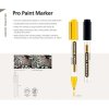 profesionalny popisovac monami pro paint marker 2mm strieborny