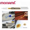 profesionalny popisovac monami pro paint marker 2mm strieborny