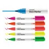 sada akrylovych popisovacov monami deco marker 460 fluorescent set 6ks 2mm