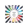 sada popisovacov na kaligrafiu a ilustracie monami color twin brush grey set 6ks