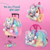 detsky batoh na kolieskach s odnimatelnym plysakom perletti toys kawaii unicorn cat 13090