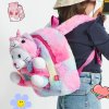 detsky batoh s odnimatelnym plysakom perletti toys kawaii unicorn cat 13089